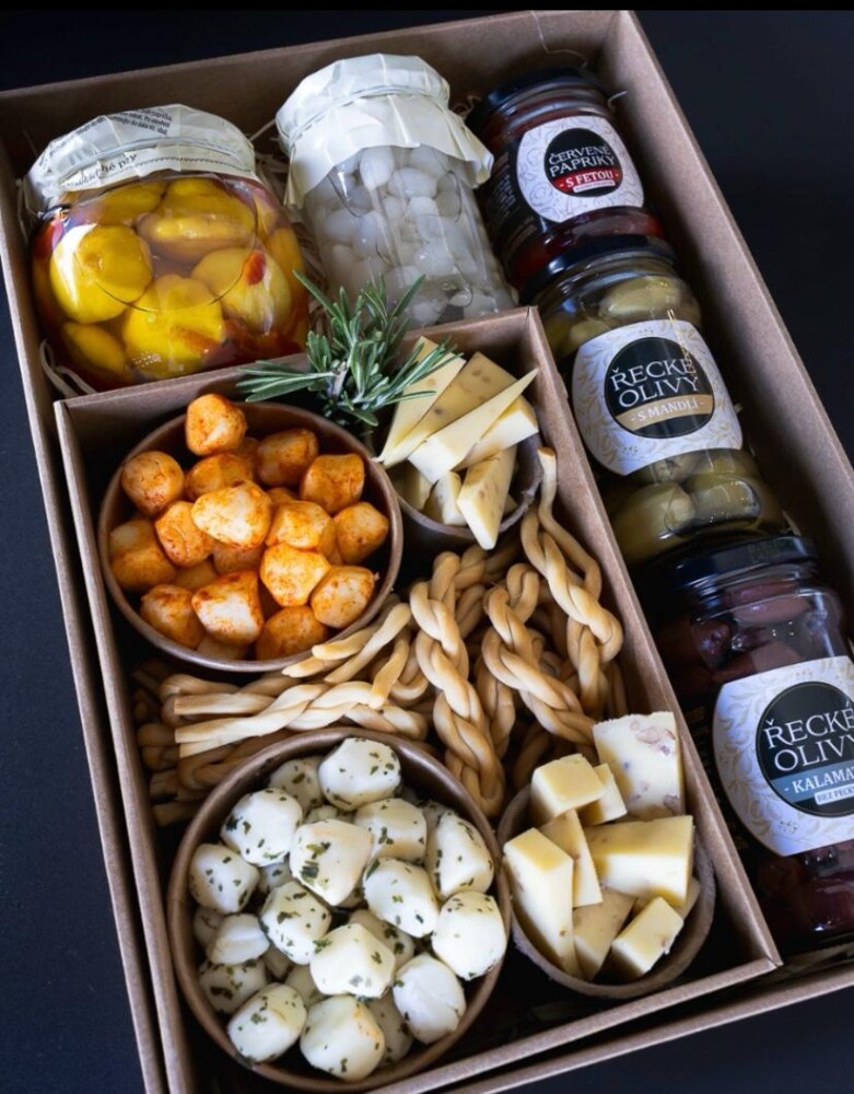 Sýrové hody & chuťovky ve skle